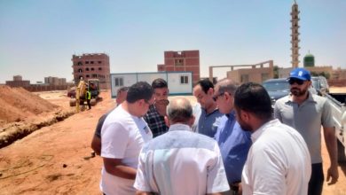 بنسبة-تنفيذ-80%.-تقدم-أعمال-خط-المياه-الرئيسي-بمدينة-الشروق