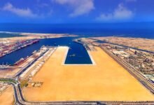 باستثمارات-560-مليون-دولار.-محطة-دمياط-الجديدة-تستقبل-أول-سفينة-من-“هاباج-لويد”