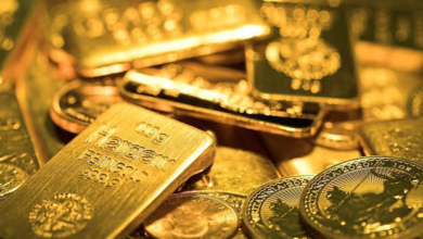 الذهب-ينخفض-3%-ويغلق-دون-مستوى-5-آلاف-دولار