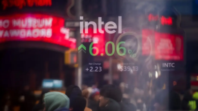 سهم-إنتل-يقفز-بأكثر-من-26%-متجهًا-لتسجيل-إغلاق-قياسي